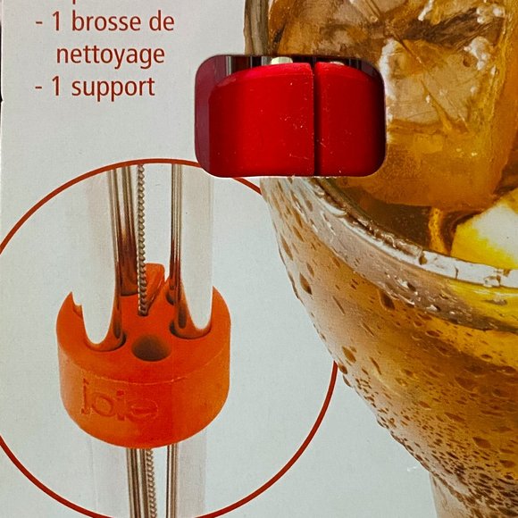 5/$25❣️Stainless Steel Straws with Brush &Holder - Picture 4 of 7